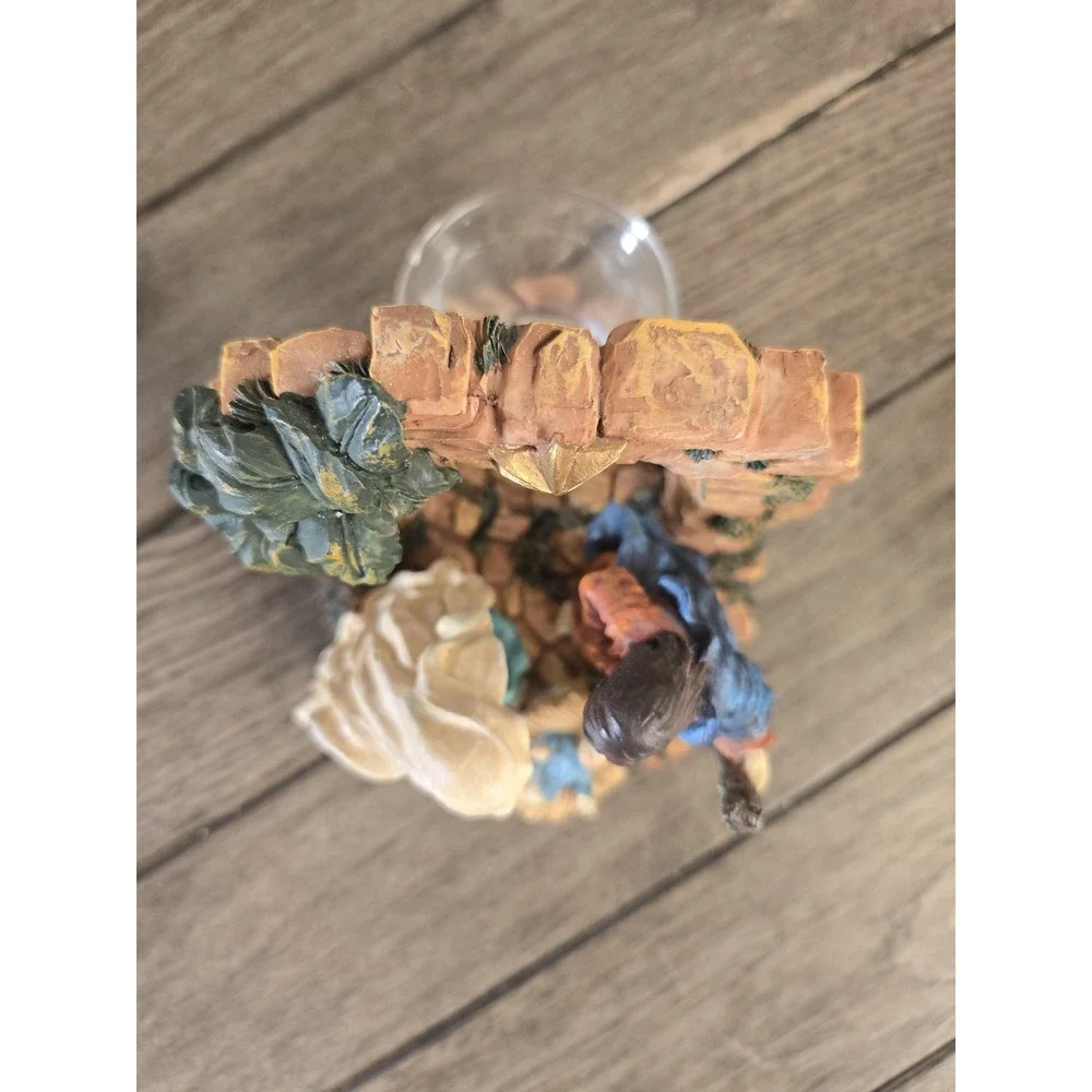 Nativity Holy Family Joseph Mary Baby Jesus Votive Candle Holder Christmas